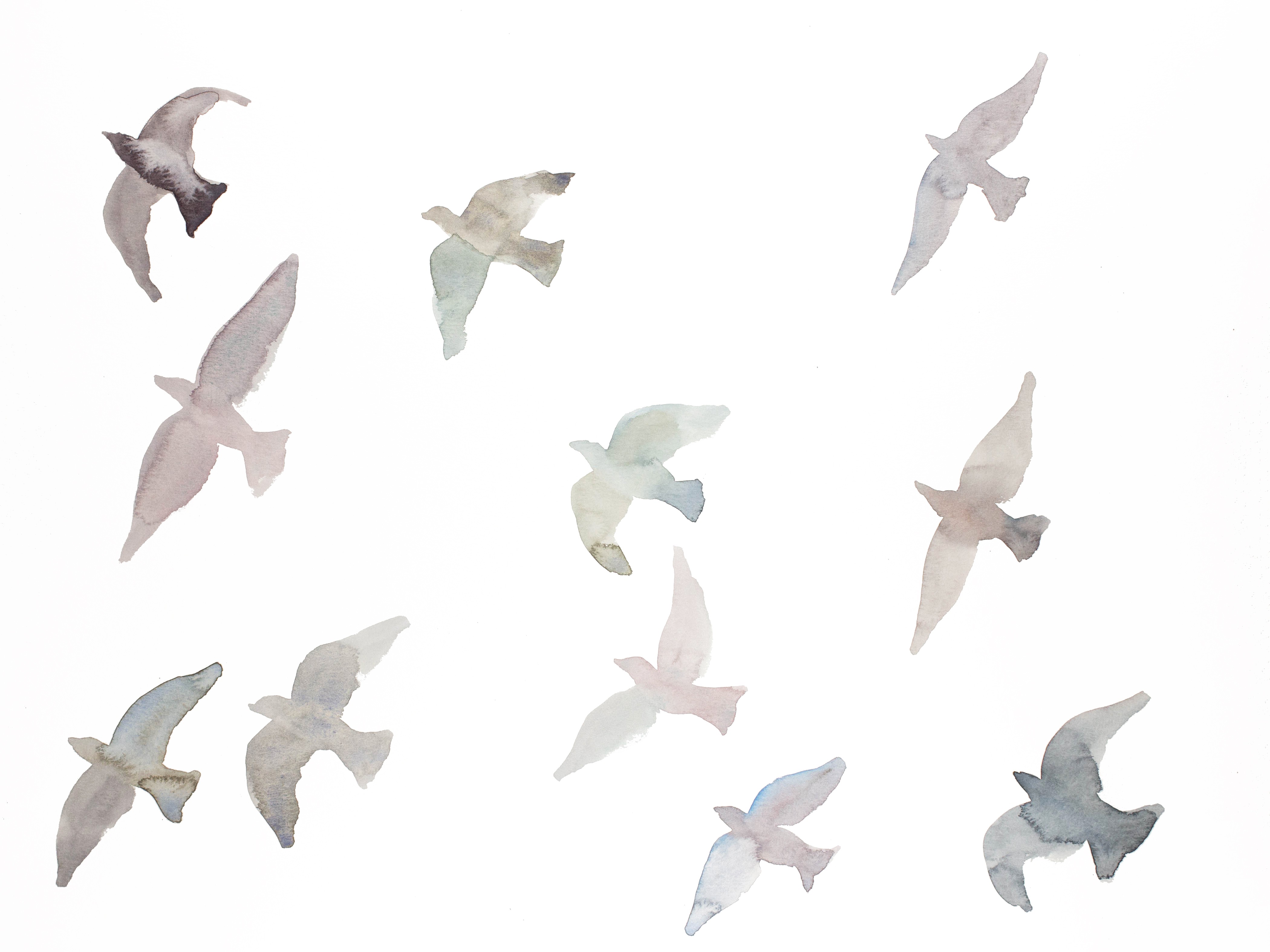 Elizabeth Becker, Birds in Flight No. 6 Elizabeth Becker, Birds in Flight No. 6