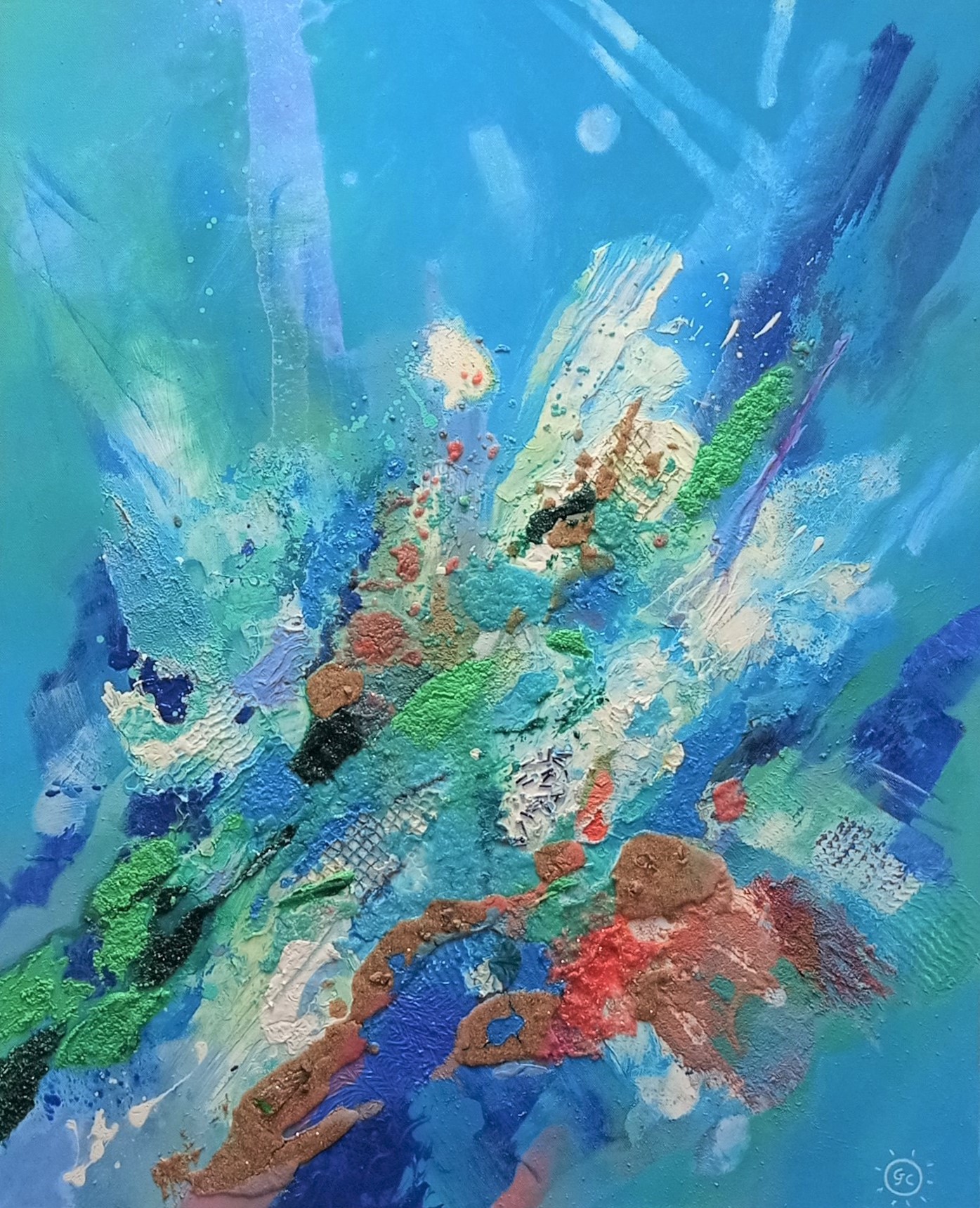 Jean-Charles Gautier, Abstraction Aquatique Jean-Charles Gautier, Abstraction Aquatique