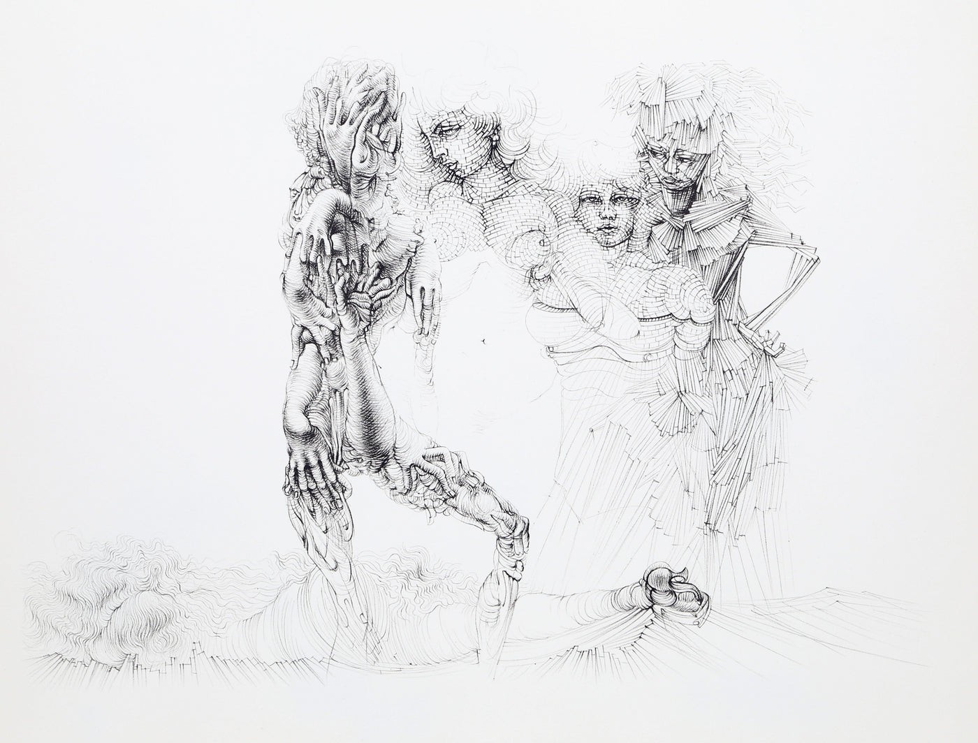 Hans Bellmer, Les Quatre Filles Hans Bellmer, Les Quatre Filles