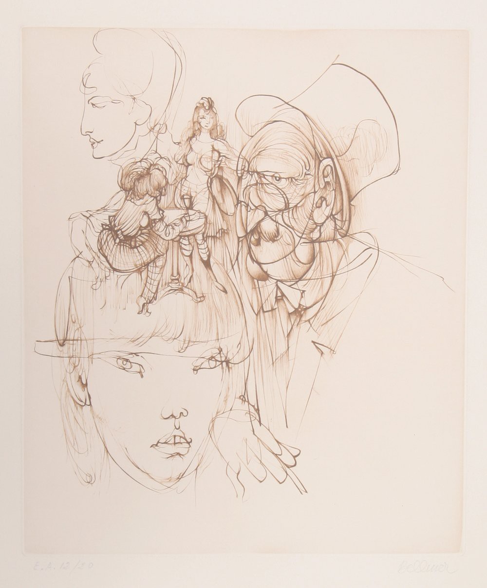 Hans Bellmer, Untitled (from Alice in Wonderland) Hans Bellmer, Untitled (from Alice in Wonderland)