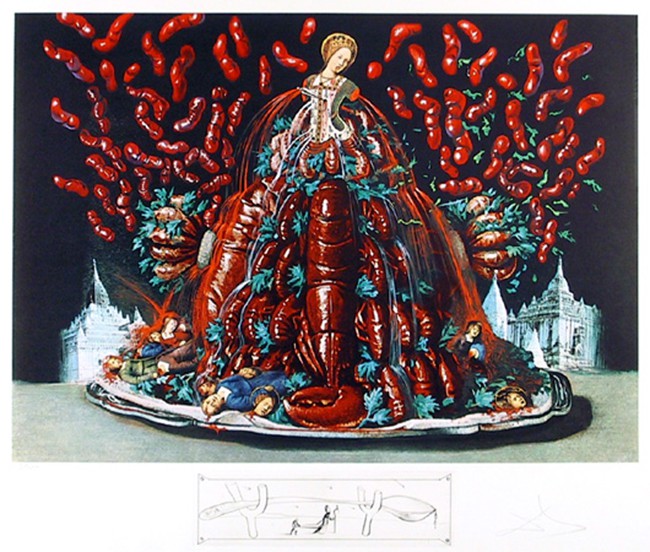 Salvador Dali, Les Canibalismes de l'Automne Salvador Dali, Les Canibalismes de l'Automne