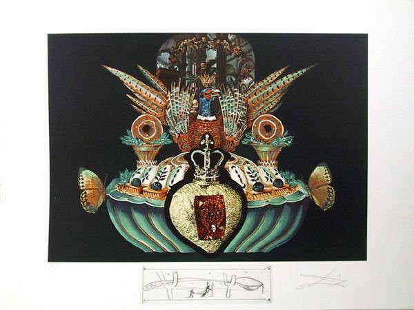 Salvador Dali, Les chairs monarchiques Salvador Dali, Les chairs monarchiques