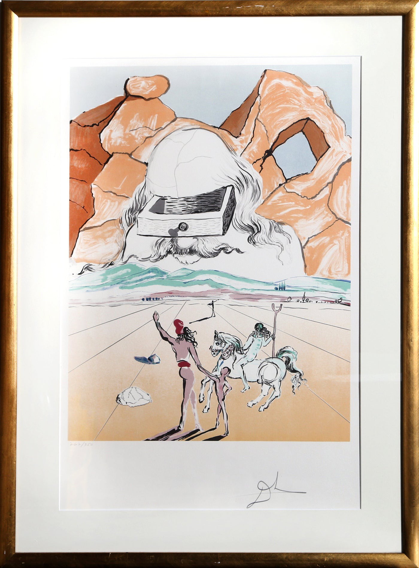 Salvador Dali, Path to Wisdom from the Retrospective Suite Salvador Dali, Path to Wisdom from the Retrospective Suite