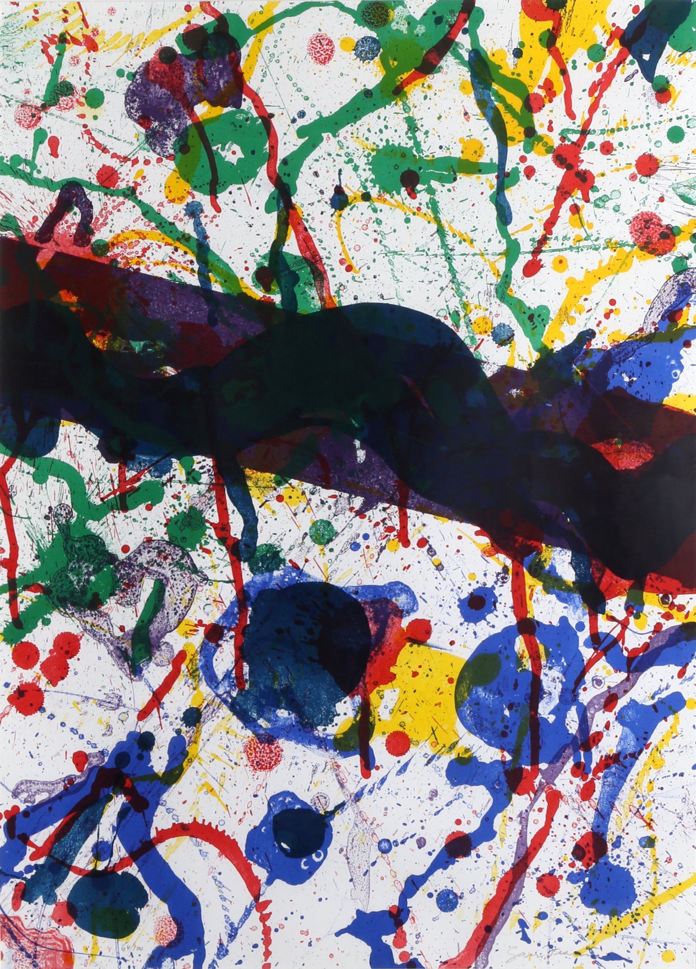 Sam Francis, Untitled (SF-317) Sam Francis, Untitled (SF-317)