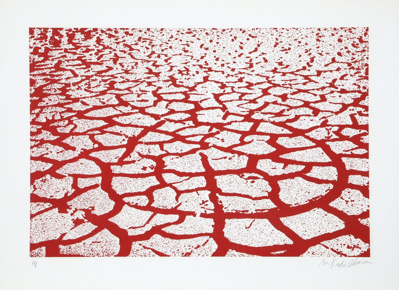 Menashe Kadishman, Red Earth Menashe Kadishman, Red Earth