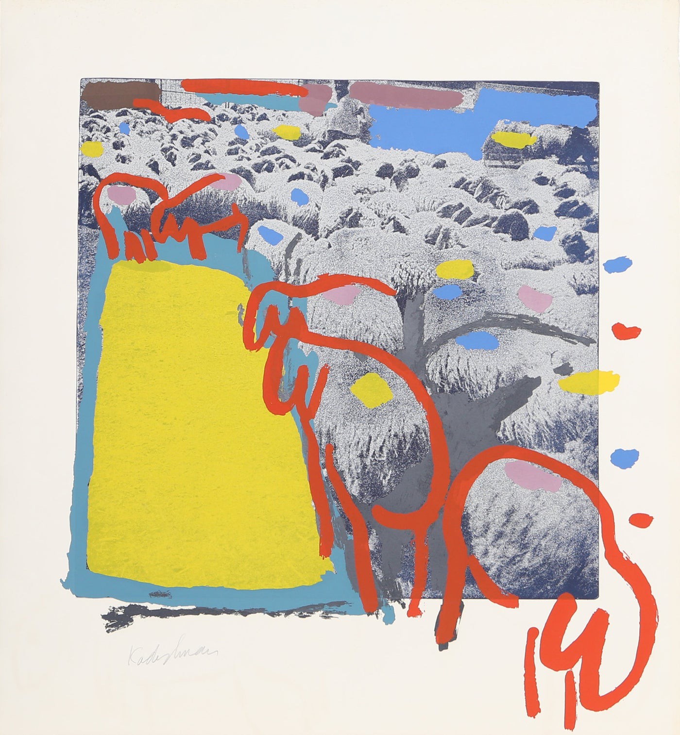 Menashe Kadishman, Sheep Portfolio 1 Menashe Kadishman, Sheep Portfolio 1