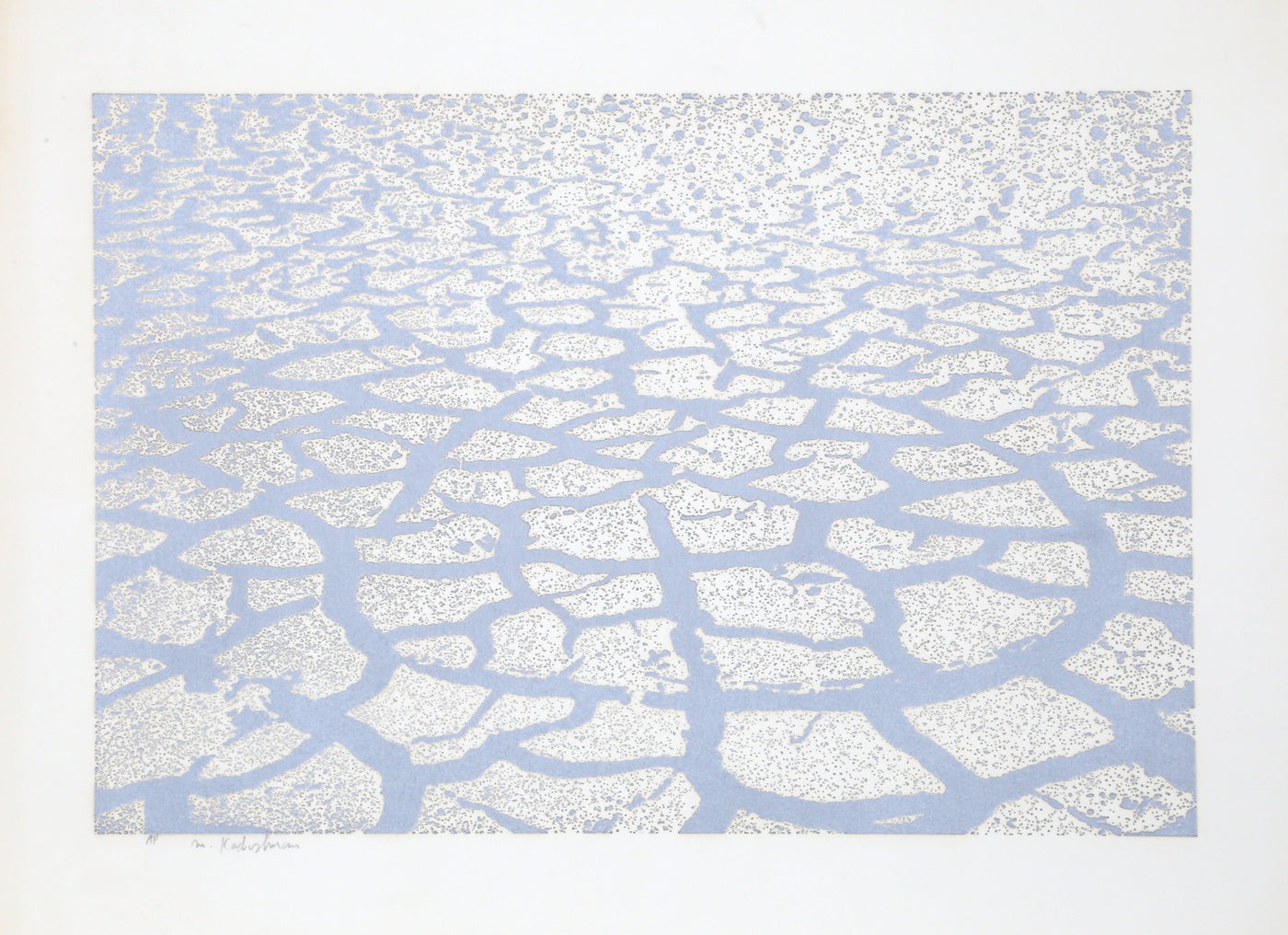 Menashe Kadishman, Silver Earth Menashe Kadishman, Silver Earth