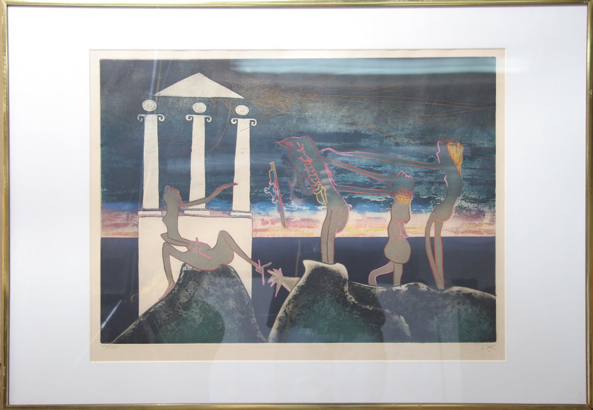 Roberto Matta, 10PM from L'Arc Obscur des Heures Roberto Matta, 10PM from L'Arc Obscur des Heures