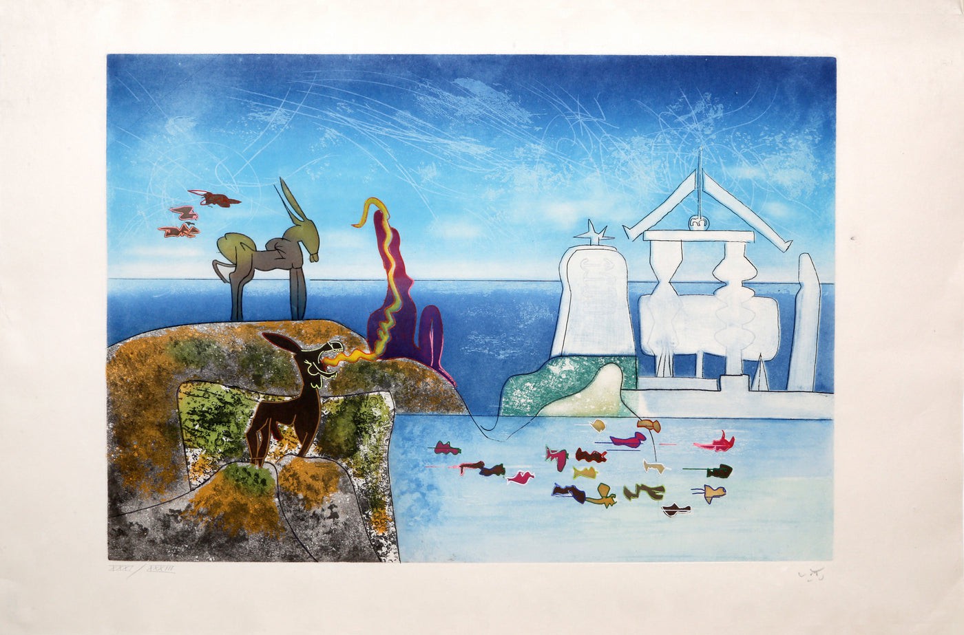 Roberto Matta, 8AM from L'Arc Obscur des Heures Roberto Matta, 8AM from L'Arc Obscur des Heures
