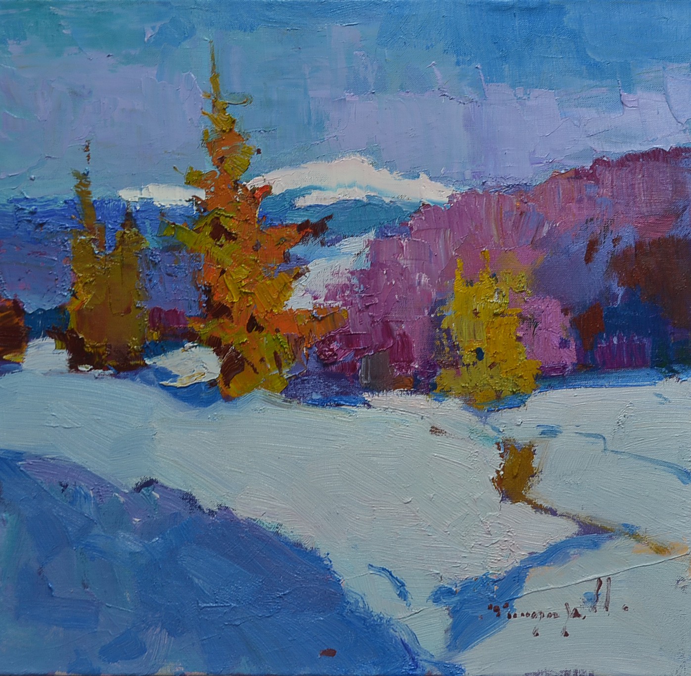 Alexander Shandor, Sparkling snow Alexander Shandor, Sparkling snow