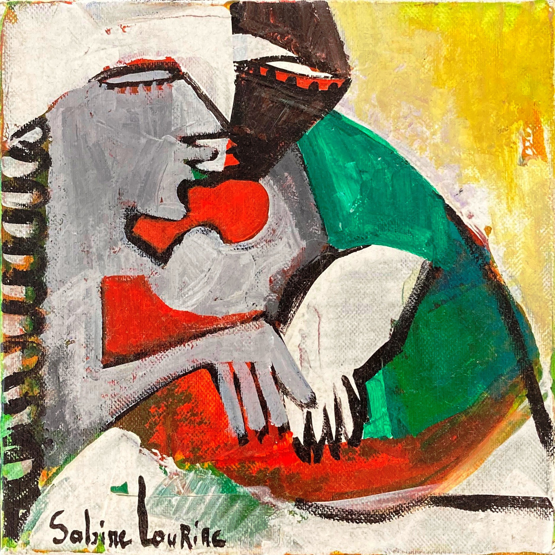 Sabine Louriac, Ébats amoureux Sabine Louriac, Ébats amoureux