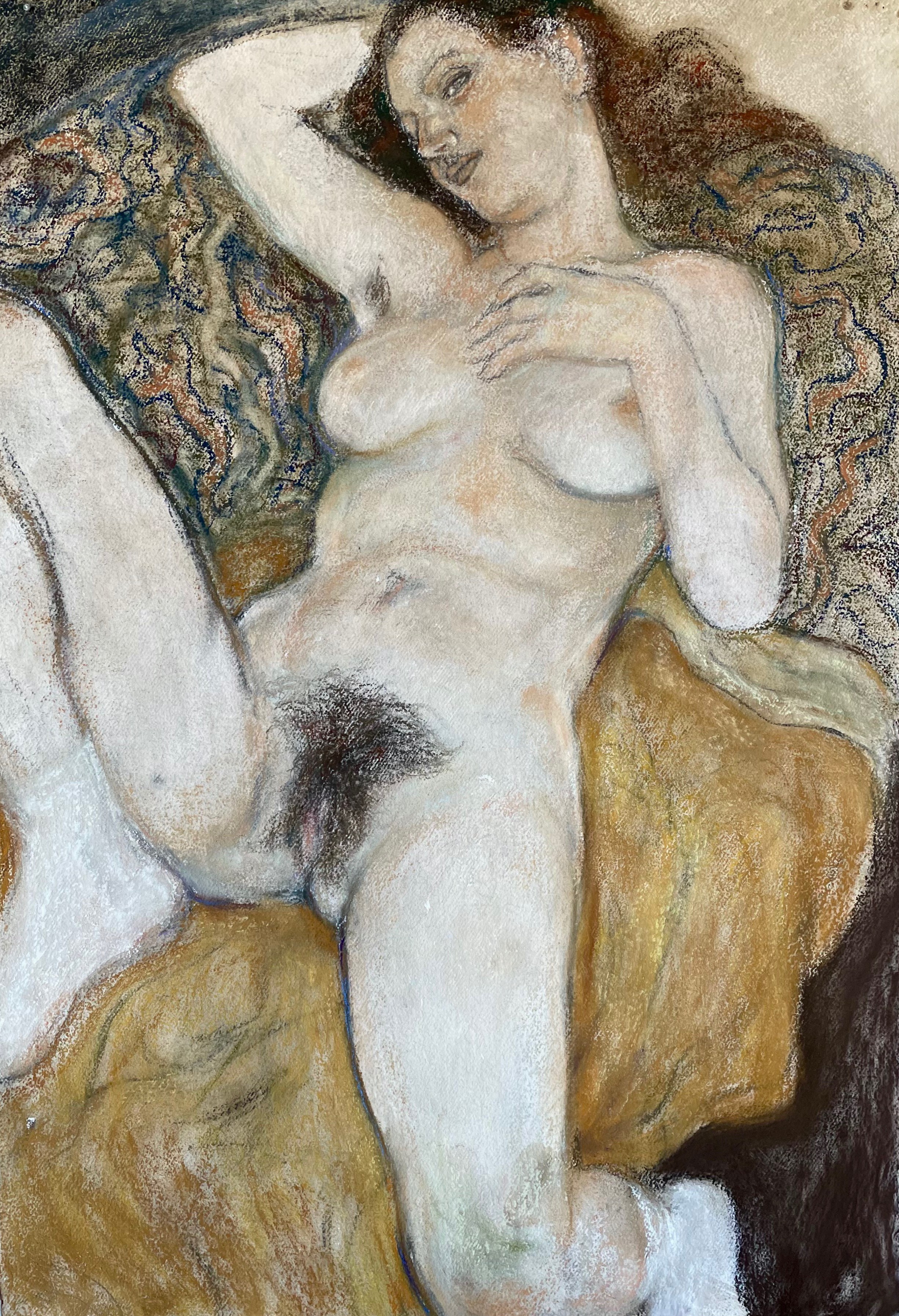 Michael Bastow, Odalisque (The Yellow Blanket) Michael Bastow, Odalisque (The Yellow Blanket)
