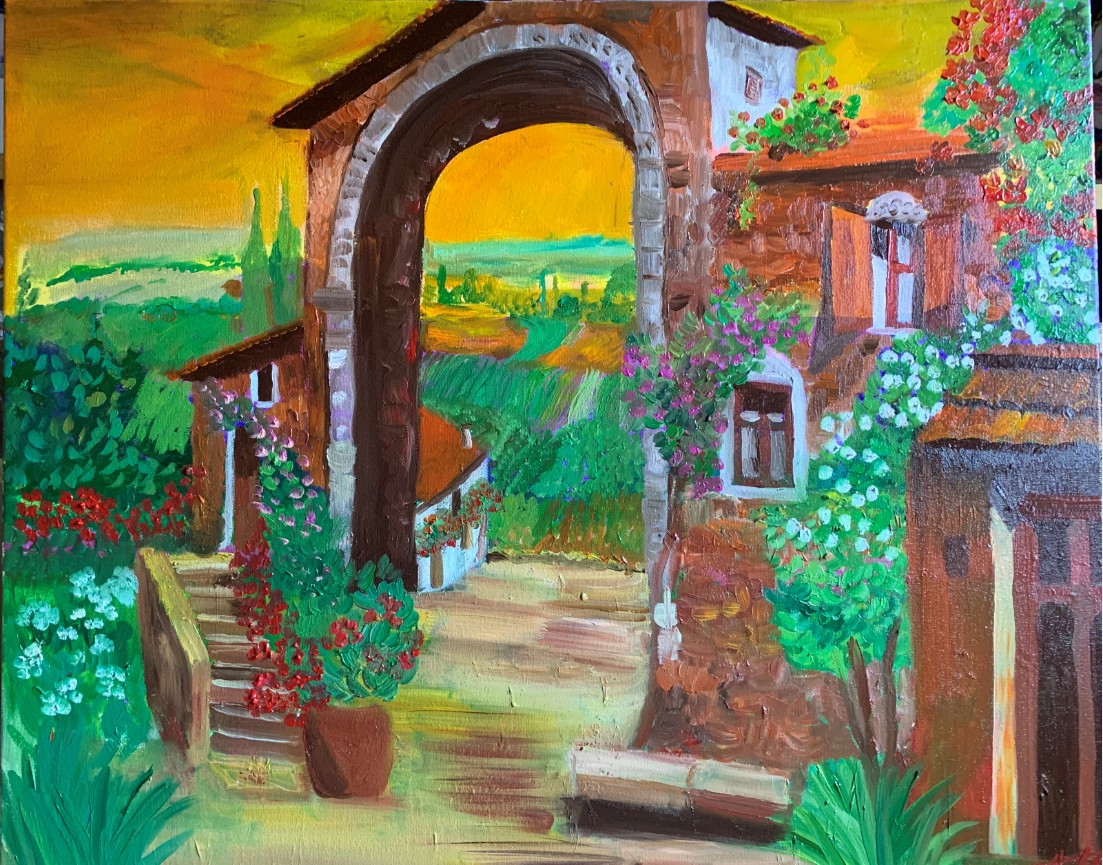 Galina Kulaga, Under the Italian sun Galina Kulaga, Under the Italian sun