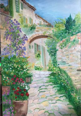 Peinture, Road to summer, Galina Kulaga