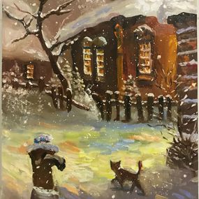 Peinture, Winter fairy tale, Galina Kulaga