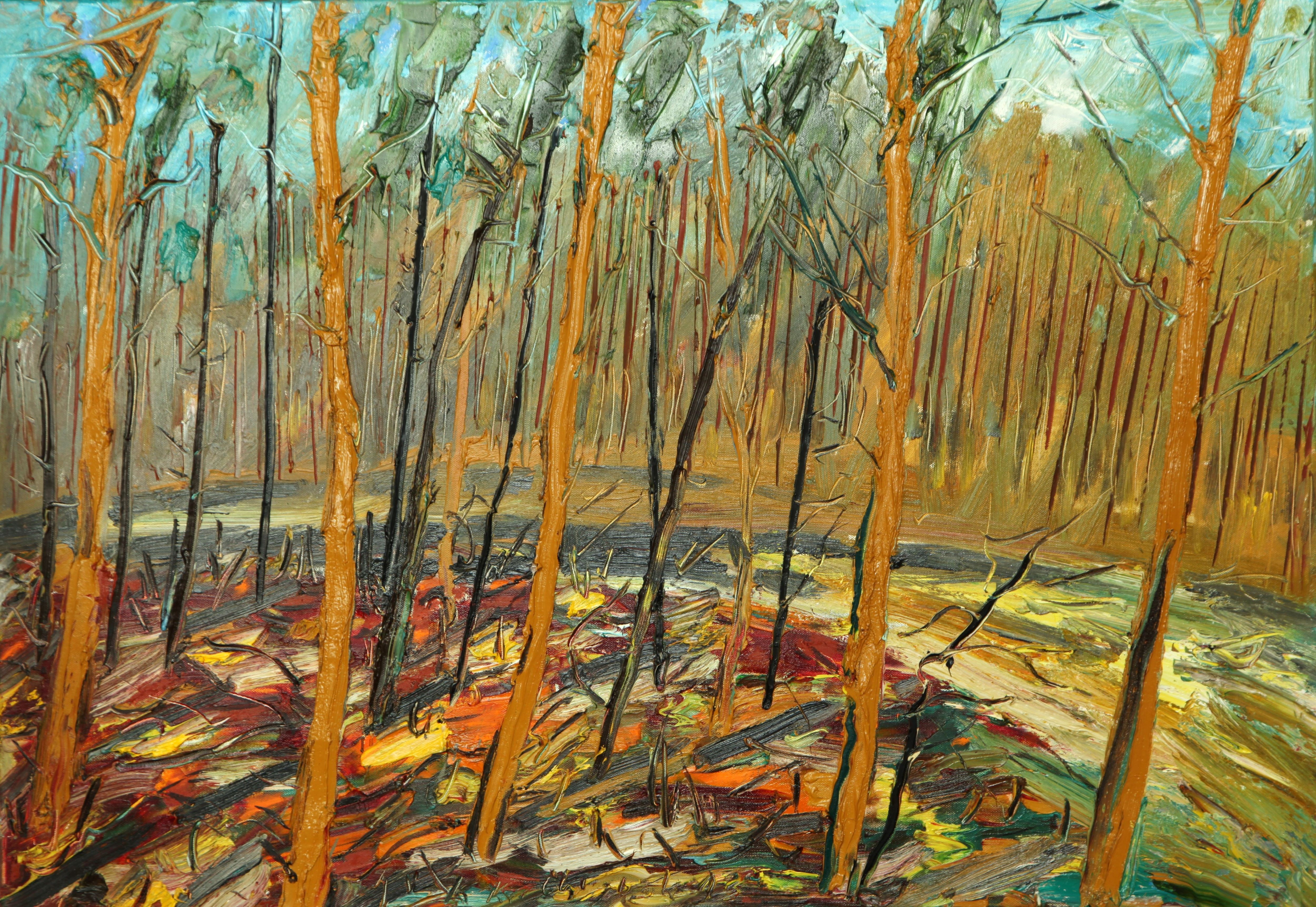 Karl-Karol Chrobok, April - forest no.7 Karl-Karol Chrobok, April - forest no.7