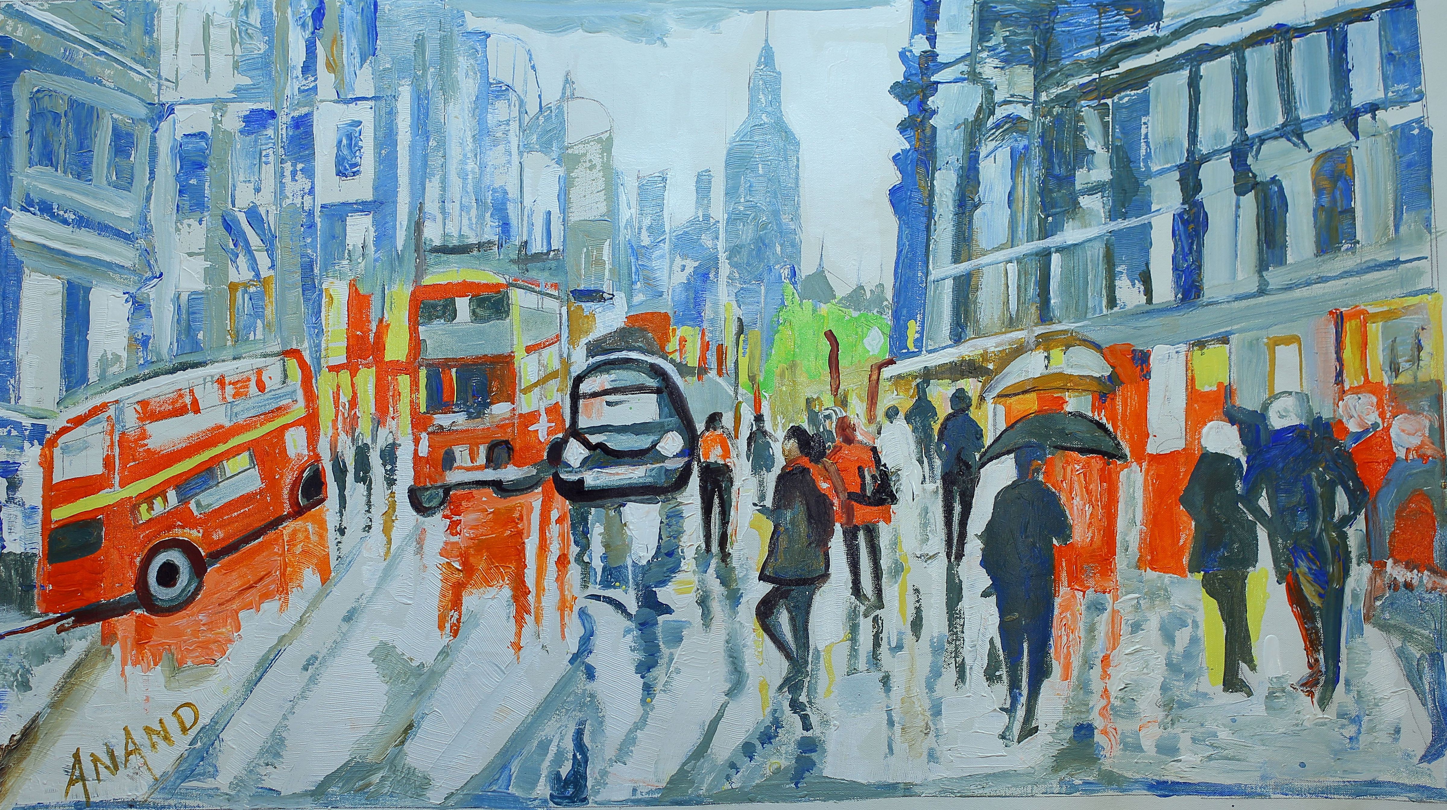 Anand Manchiraju, A rainy day in Paris Anand Manchiraju, A rainy day in Paris