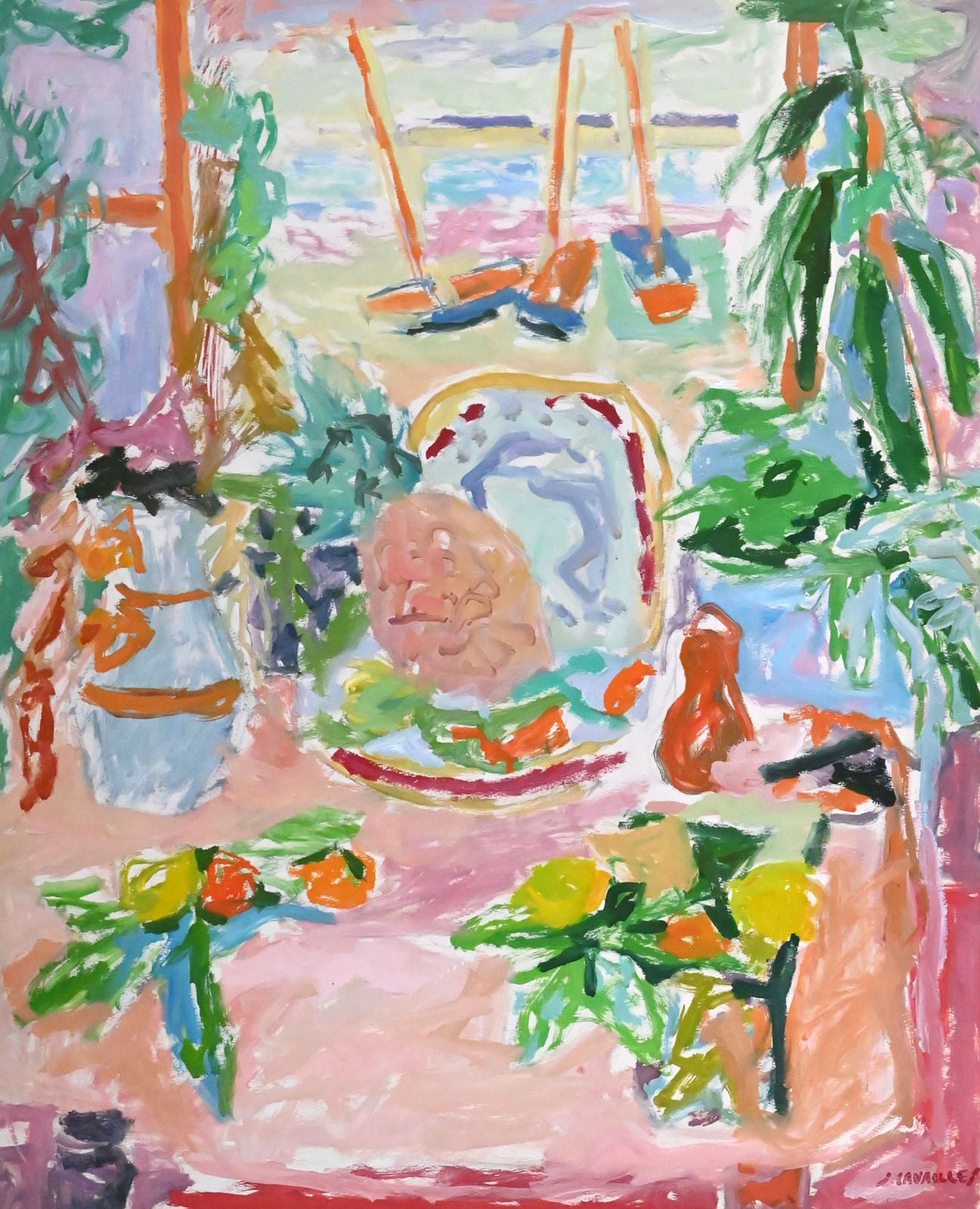 Jules Cavaillès, Composition à l'ananas Jules Cavaillès, Composition à l'ananas