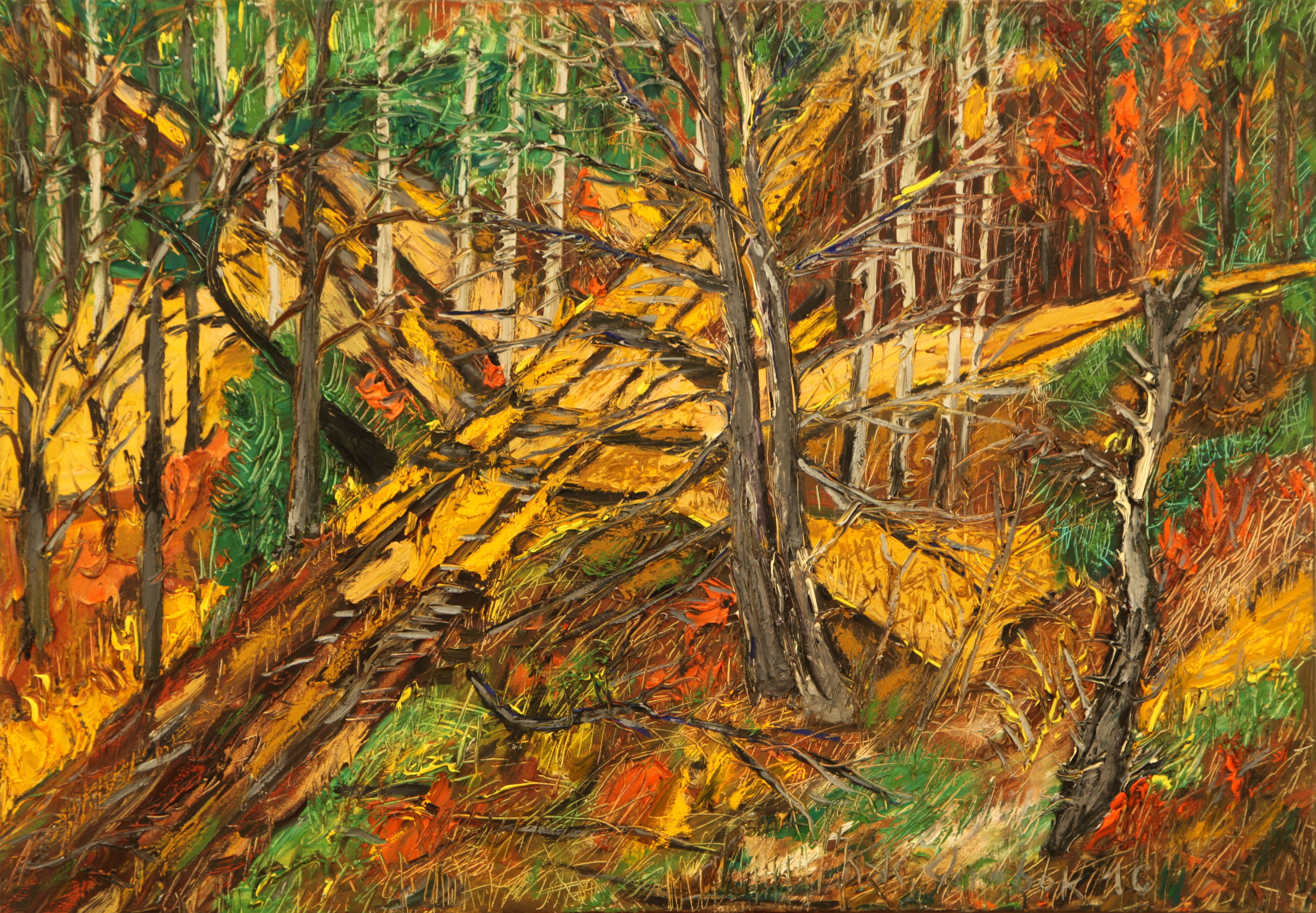 Karl-Karol Chrobok, Fork in the forest Karl-Karol Chrobok, Fork in the forest