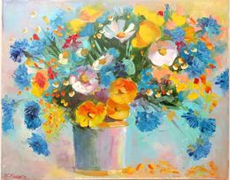 Peinture, Flower fantasy, Galina Kulaga