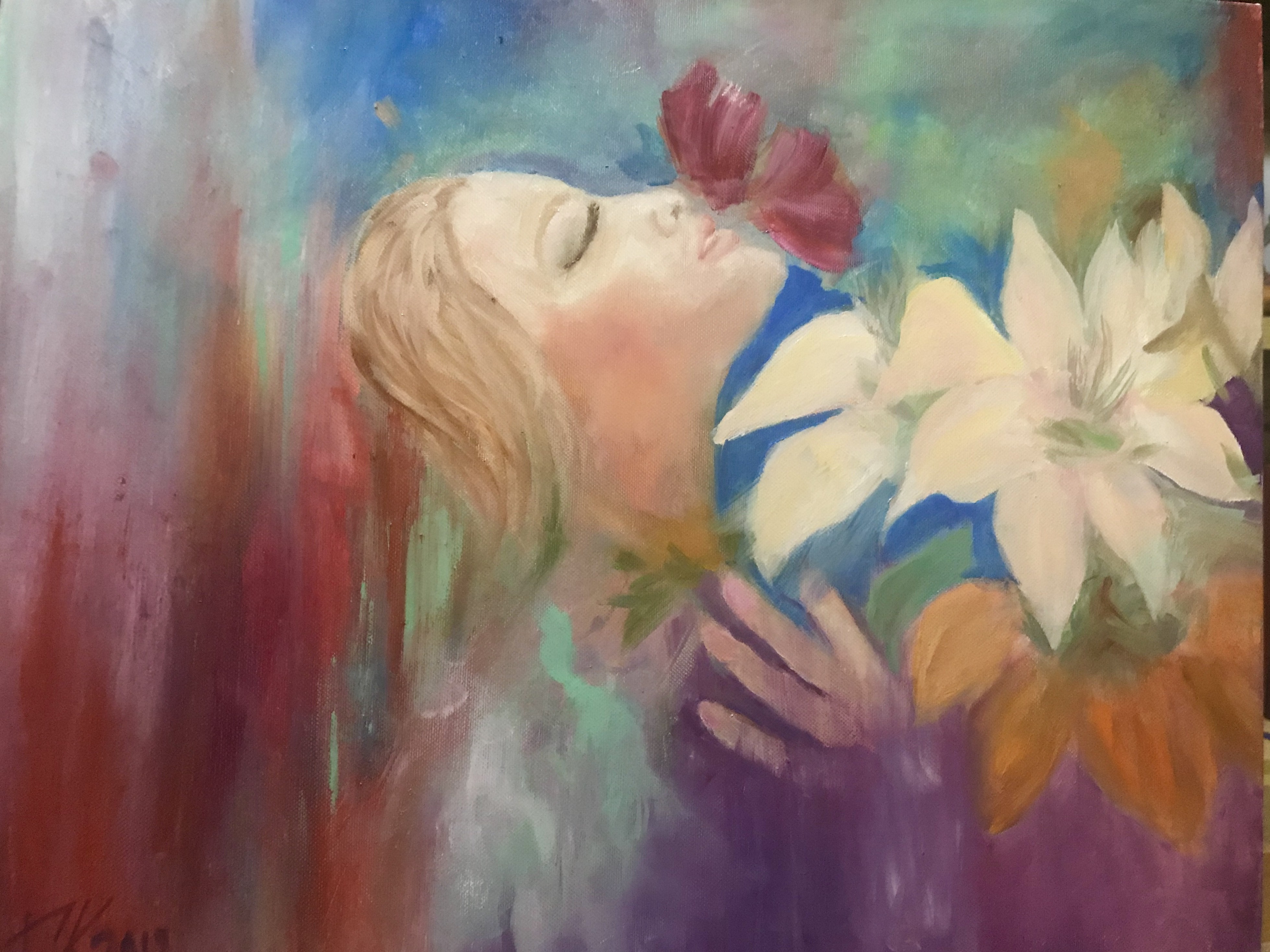 Galina Kulaga, Tenderness at the tip of a petal Galina Kulaga, Tenderness at the tip of a petal