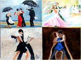 Peinture, Tenderness and passion, Galina Kulaga