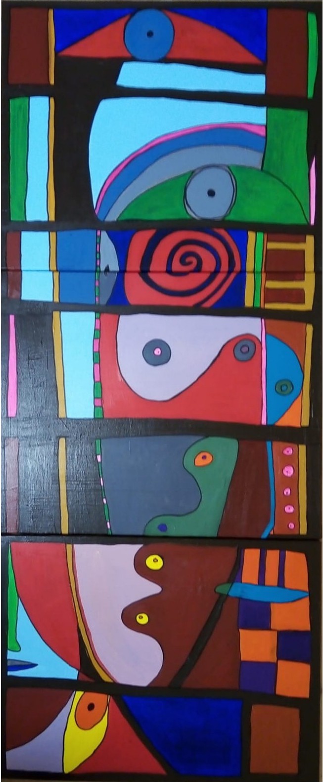 Mathilde André, Triptyque fenêtre Mathilde André, Triptyque fenêtre