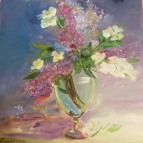Gemälde, Lilac blues, Galina Kulaga