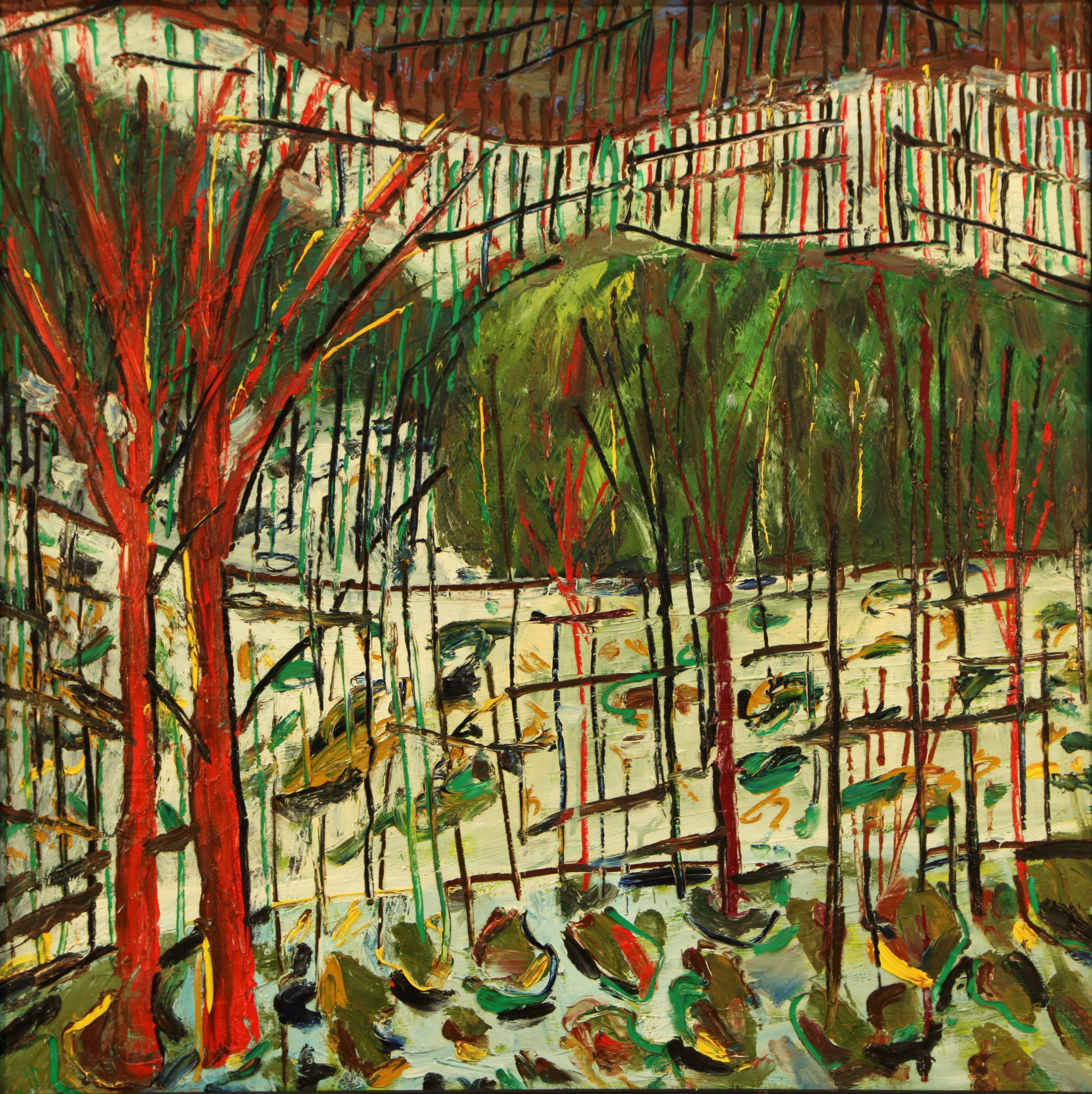 Karl-Karol Chrobok, Winter fantasy landscape Karl-Karol Chrobok, Winter fantasy landscape