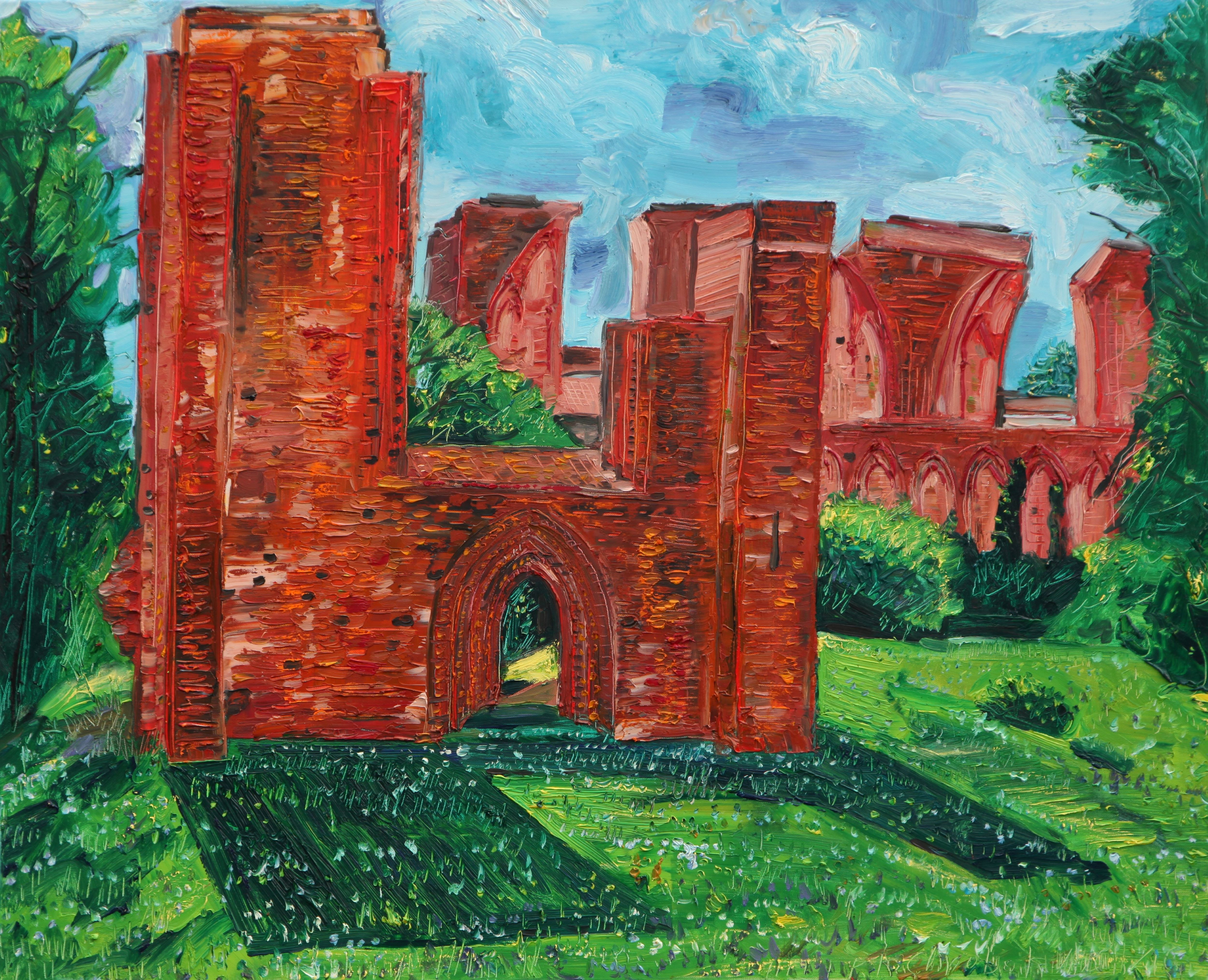 Karl-Karol Chrobok, Monastery ruin Hude no.1 Karl-Karol Chrobok, Monastery ruin Hude no.1