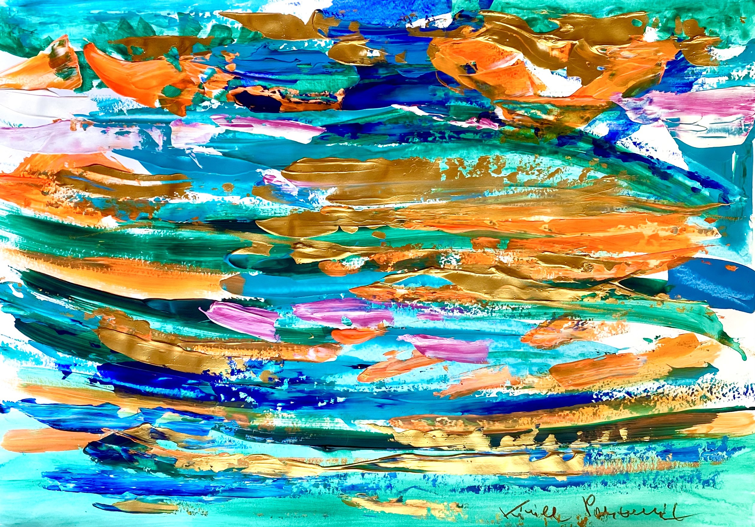 Kirill Postovit, The sun in water II Kirill Postovit, The sun in water II