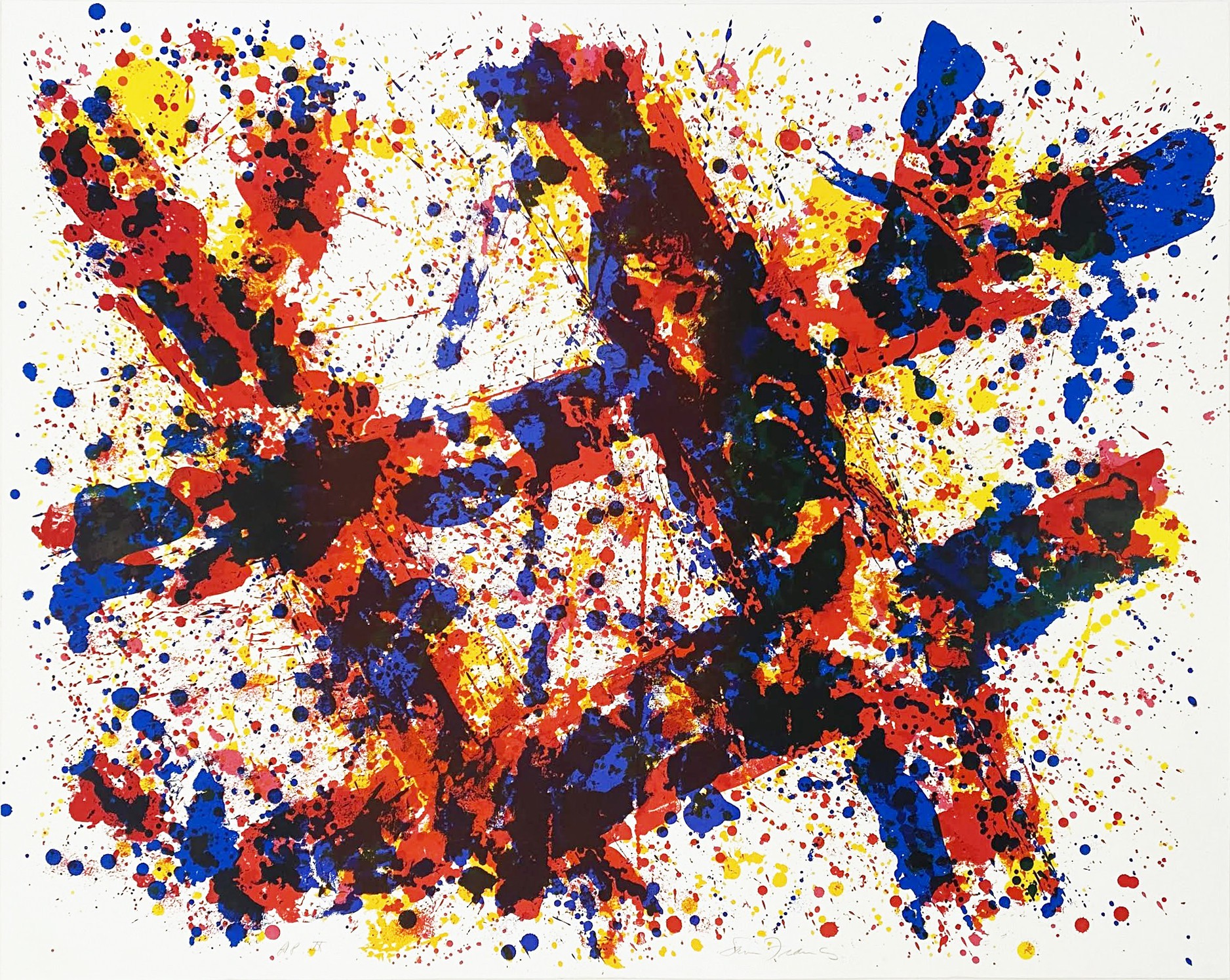 Sam Francis, Firewood Sam Francis, Firewood