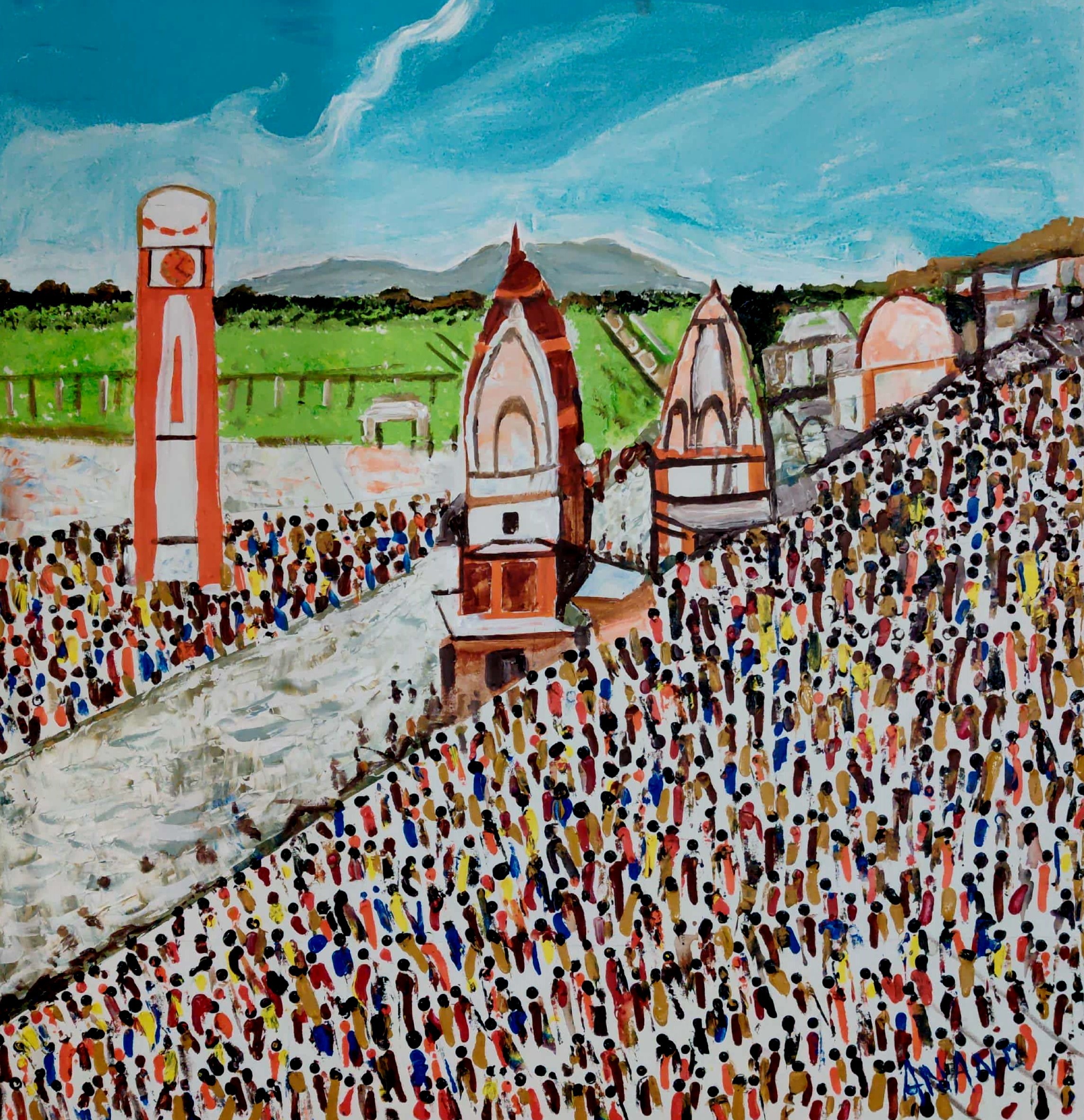 Anand Manchiraju, My holly city Anand Manchiraju, My holly city