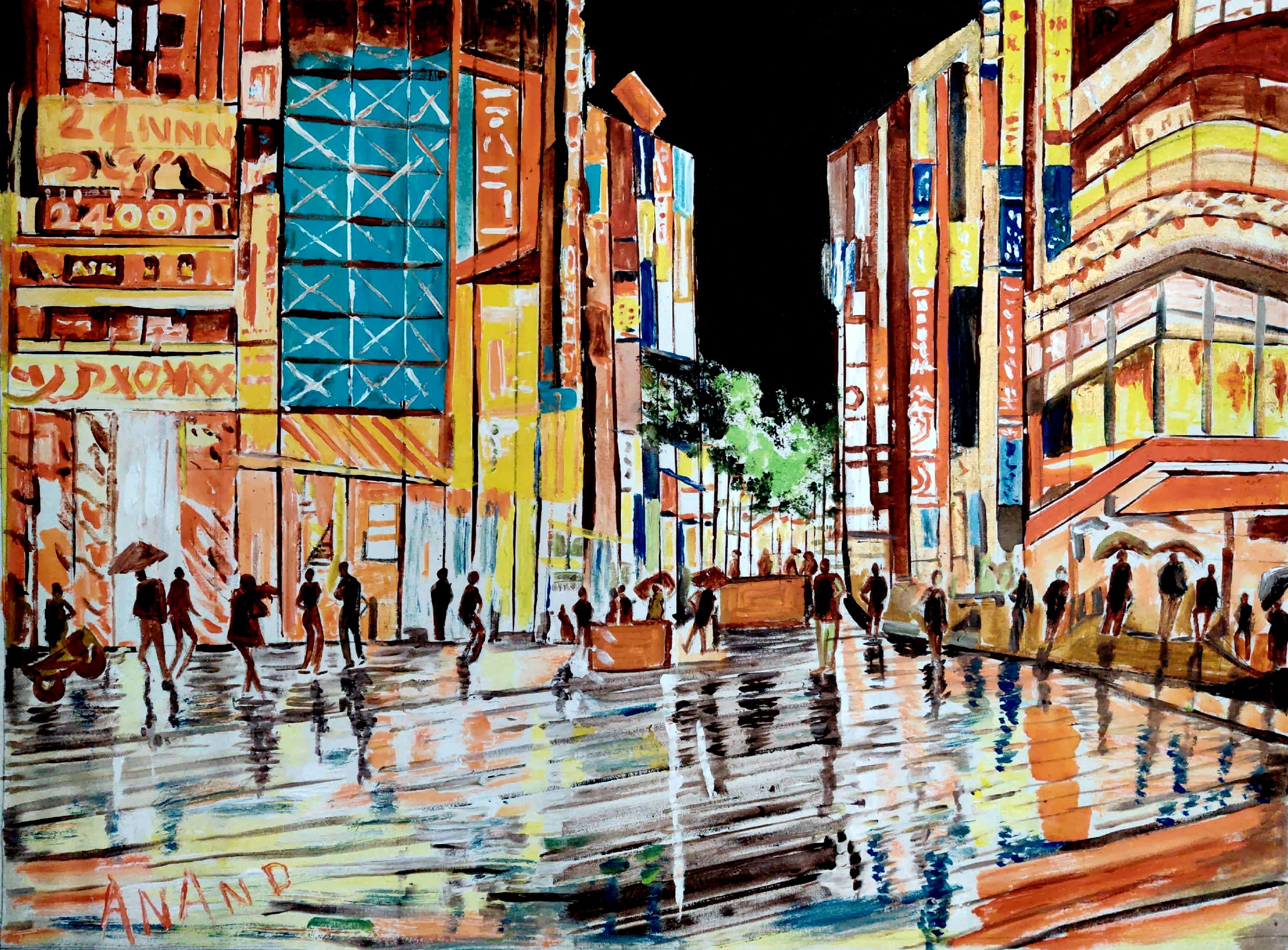 Anand Manchiraju, Dazzling city Anand Manchiraju, Dazzling city