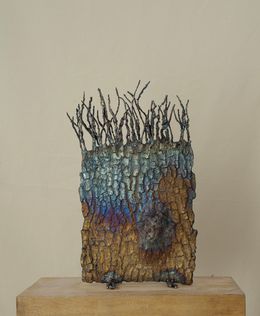 Sculpture, Petit écorce à plat, Jacques Tenenhaus