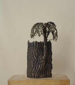 Sculpture, Arbre Ecorce, Jacques Tenenhaus