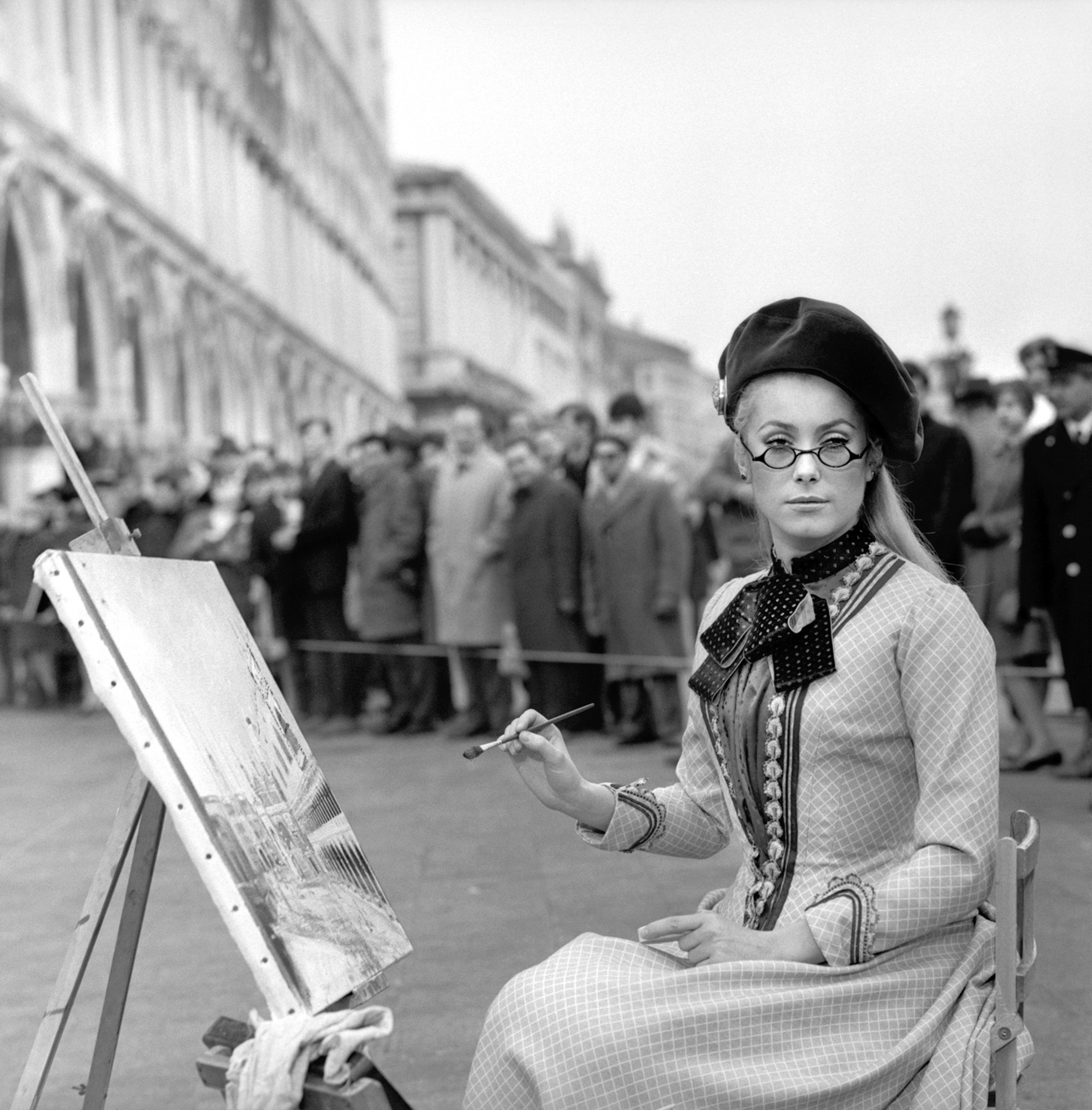 Vittorio Pavan, Catherine Deneuve à Venise, Italie, Vittorio Pavan, Catherine Deneuve à Venise, Italie,