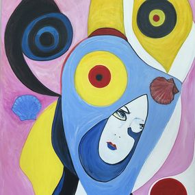 Gemälde, La femme voilée, Mariam Mouliets
