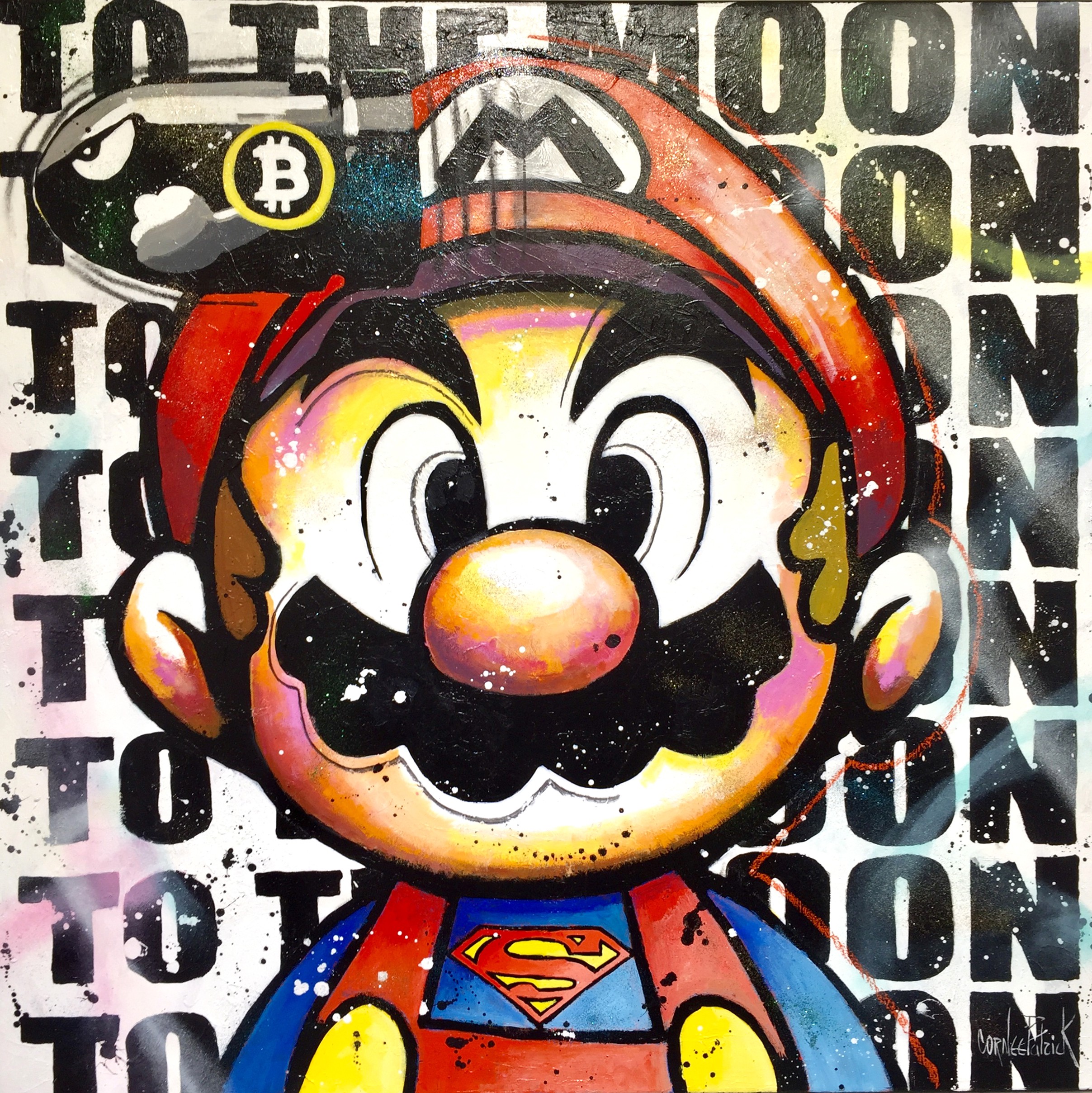 Patrick Cornée, Mario loves Bitcoins Patrick Cornée, Mario loves Bitcoins