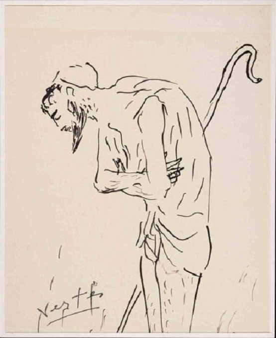 Marcel Vertès, Figure of Man Marcel Vertès, Figure of Man