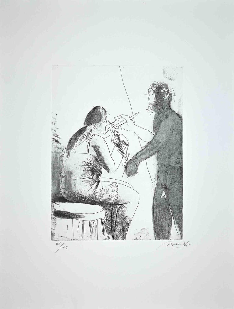 Giacomo Manzú, In the Atelier Giacomo Manzú, In the Atelier
