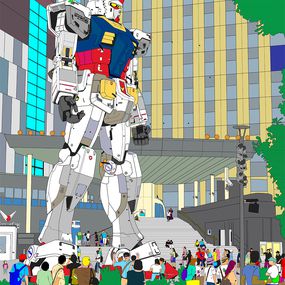 Drucke, Gundam Odaiba Tokyo, Marco Santaniello
