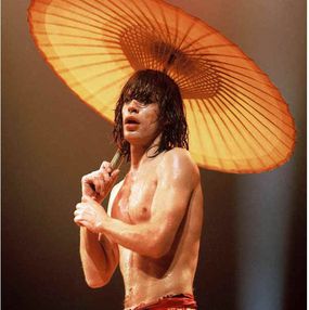 Photography, Mick Jagger au Pavillon de Paris, Jacques  Benaroch