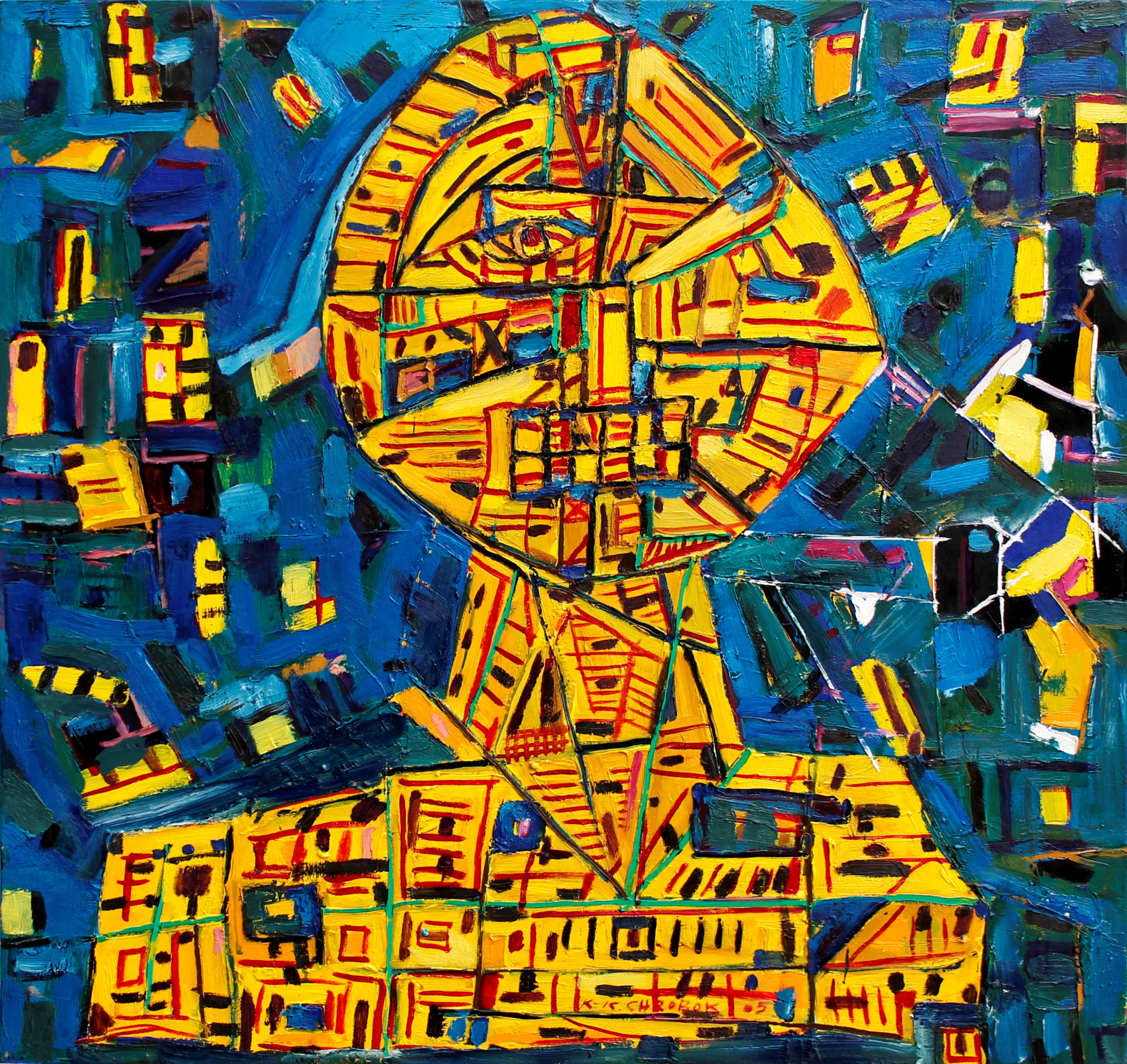 Karl-Karol Chrobok, The yellow head Karl-Karol Chrobok, The yellow head
