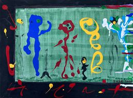 Peinture, Ghost Dancing, Jose María Abad