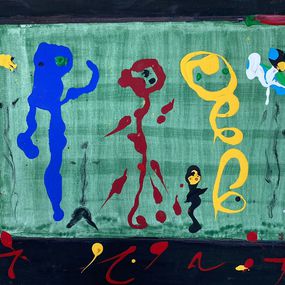 Painting, Ghost Dancing, Jose María Abad