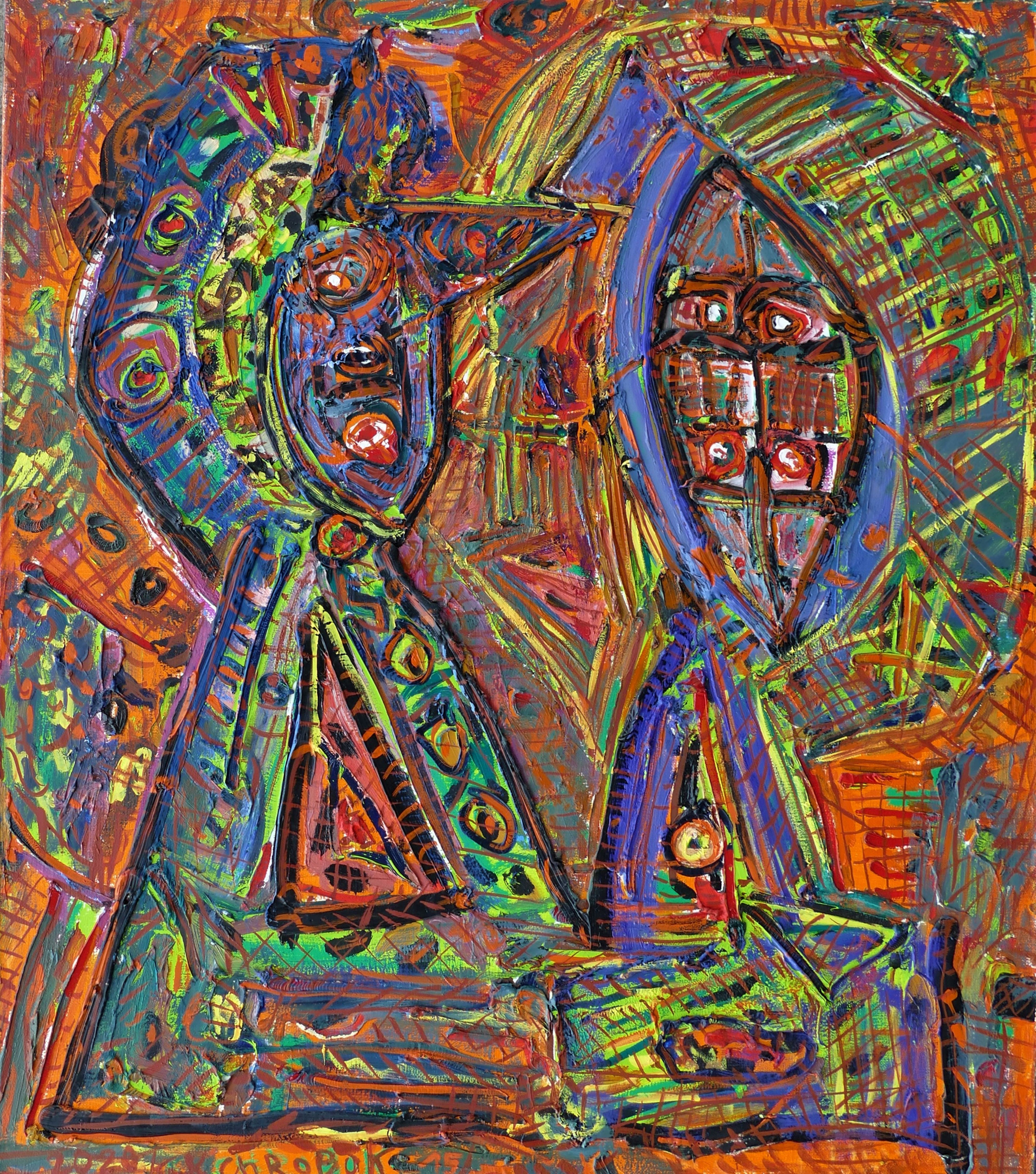 Karl-Karol Chrobok, Lovers in Venice Karl-Karol Chrobok, Lovers in Venice