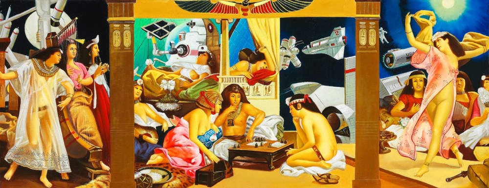 Erró, Figure Composition Erró, Figure Composition