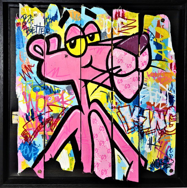 Nacks, Pink Panther in the Wood Planks Nacks, Pink Panther in the Wood Planks