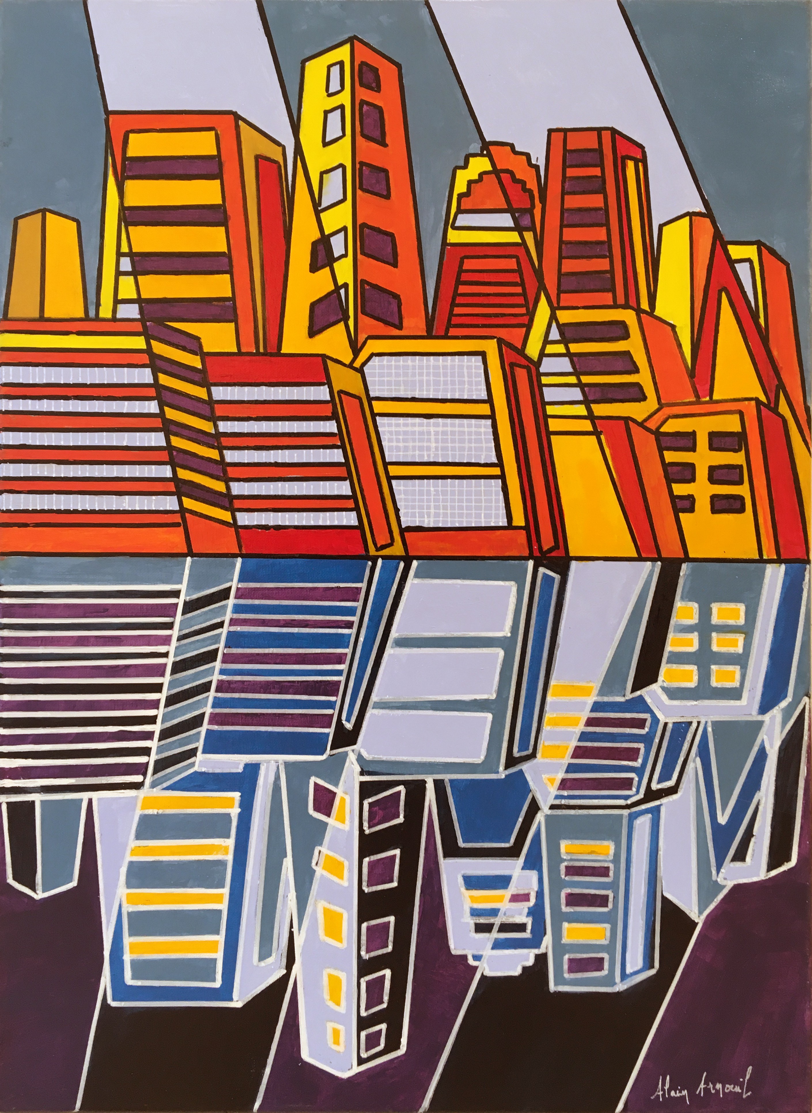 Alain Arnouil, Reflets de la ville Alain Arnouil, Reflets de la ville
